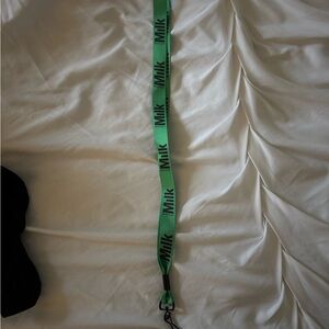 Milk Makeup Green Lanyard